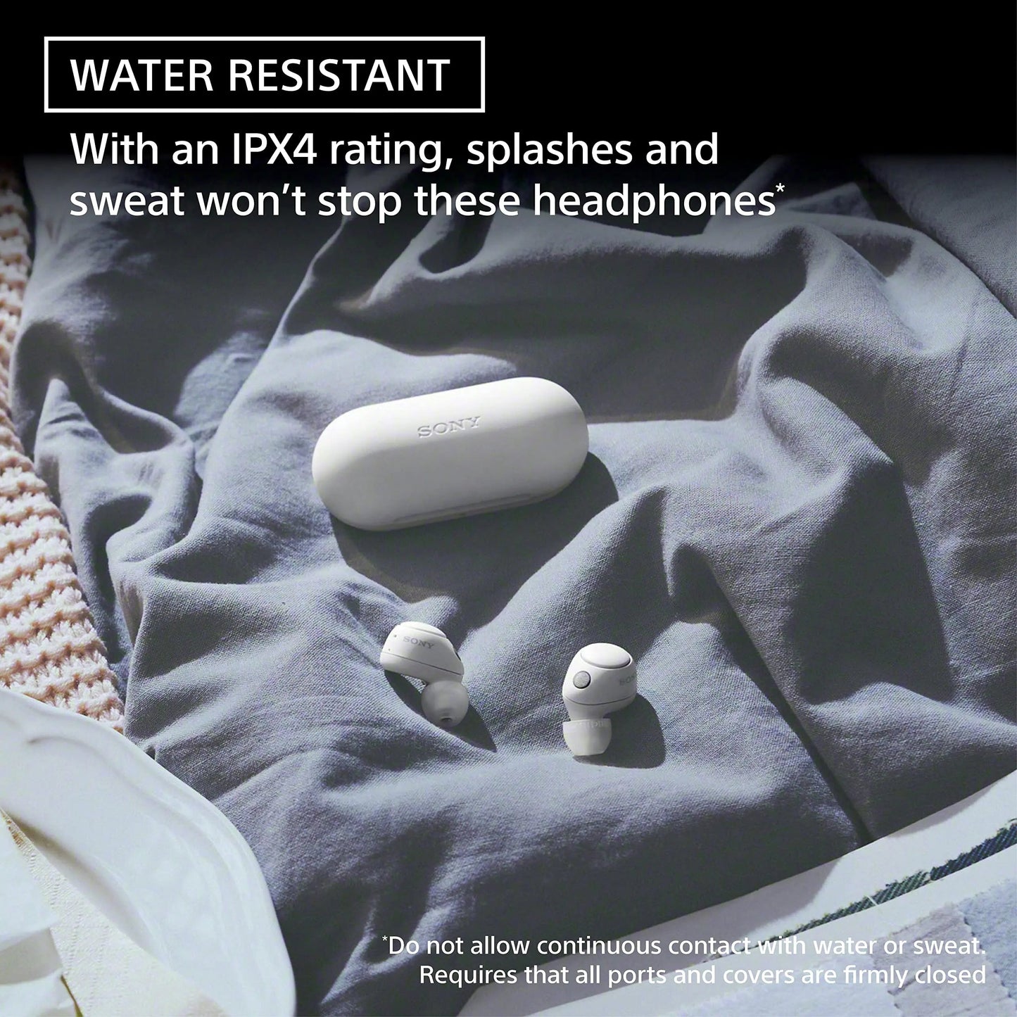 Certified Refurbished - Sony WF-C700N Truly Wireless Noise Canceling In-Ear Bluetooth Earbud Headphones - Black